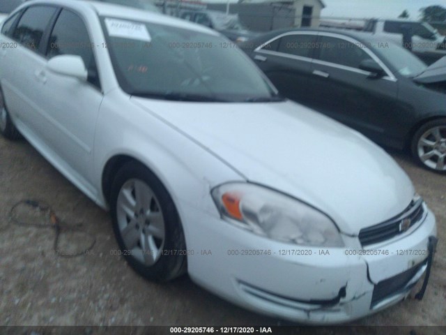 CHEVROLET IMPALA 2011 2g1wf5ek0b1299361