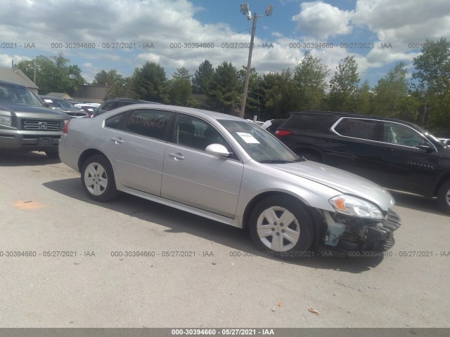 CHEVROLET IMPALA 2011 2g1wf5ek1b1133236