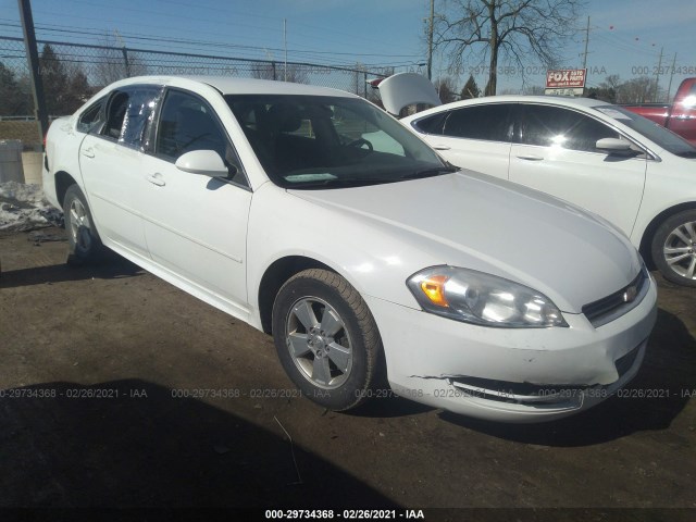 CHEVROLET IMPALA 2011 2g1wf5ek1b1319715