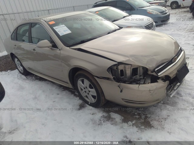 CHEVROLET IMPALA 2011 2g1wf5ek2b1275756