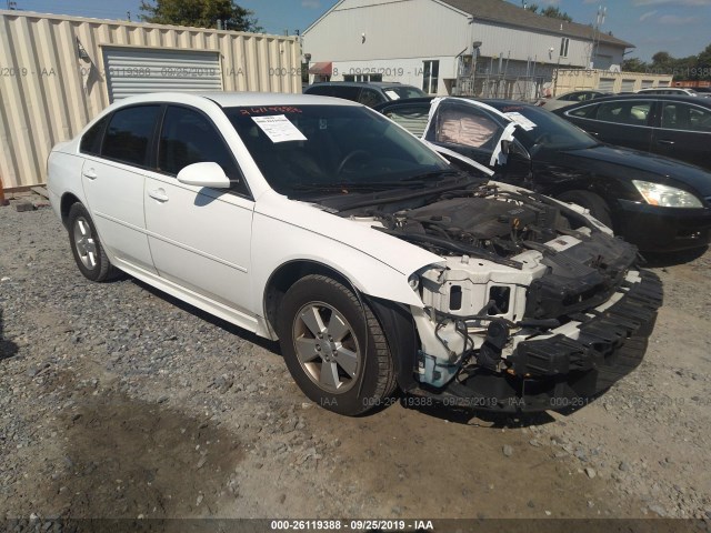 CHEVROLET IMPALA 2011 2g1wf5ek2b1325684