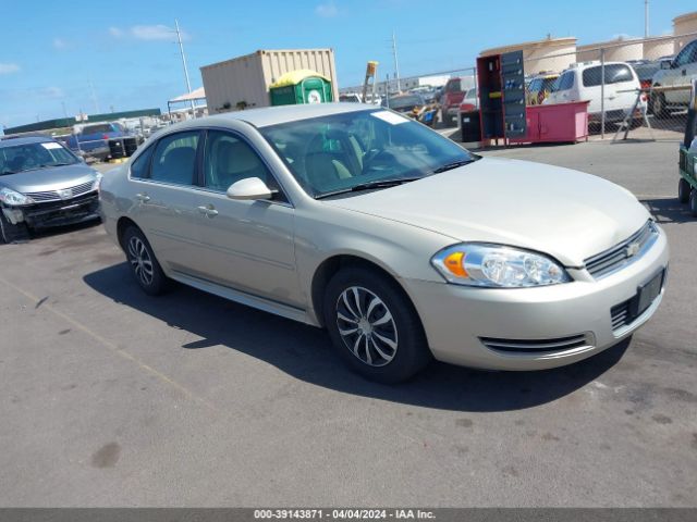 CHEVROLET IMPALA 2011 2g1wf5ek3b1166061