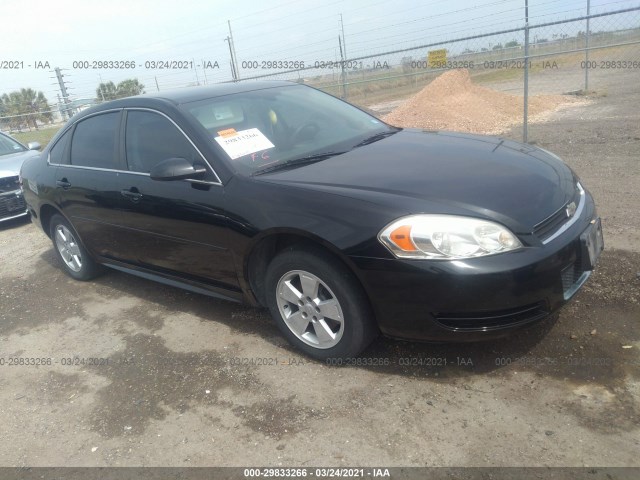 CHEVROLET IMPALA 2011 2g1wf5ek3b1293117