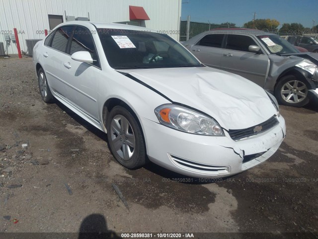 CHEVROLET IMPALA 2011 2g1wf5ek3b1319506