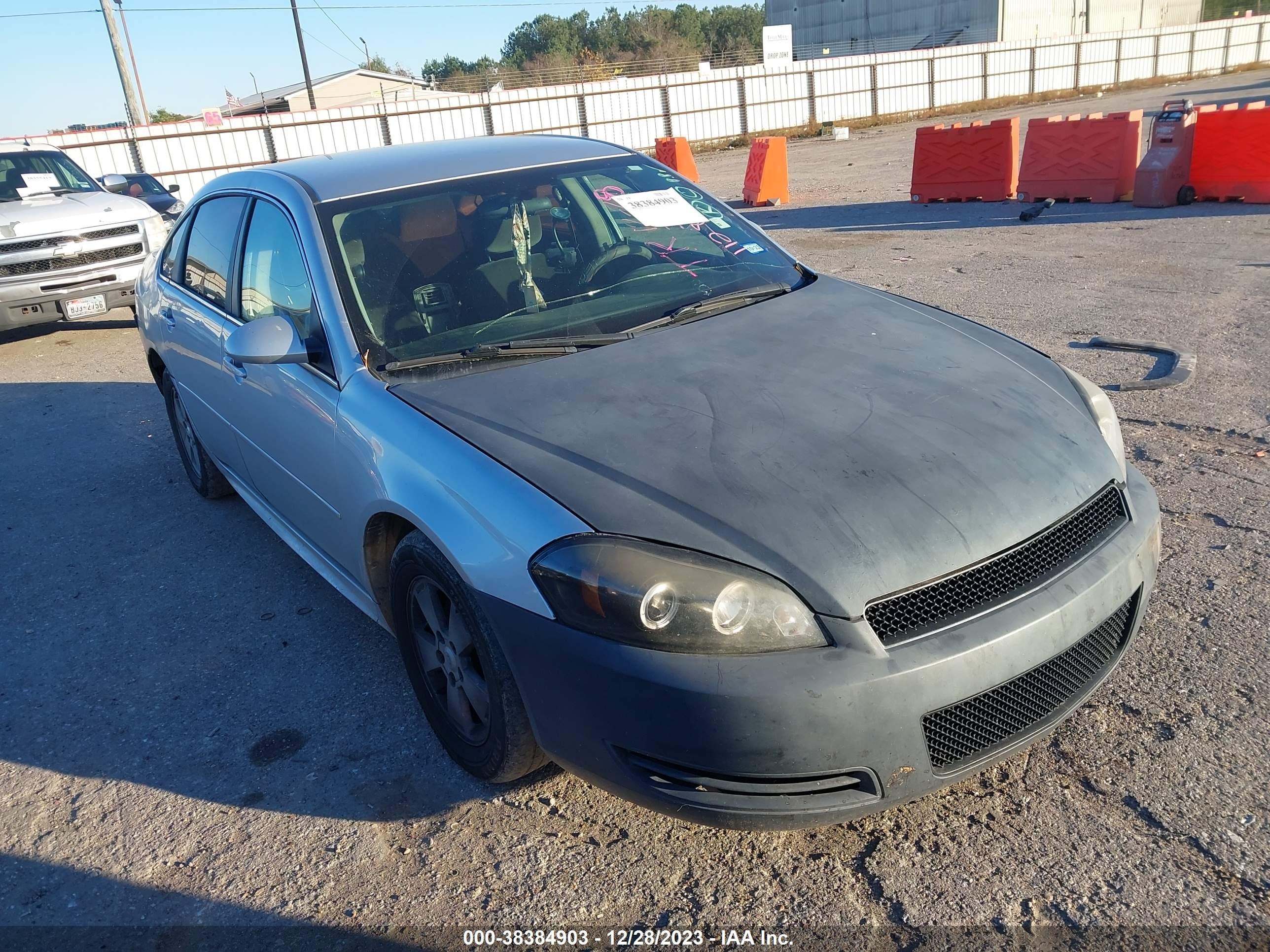 CHEVROLET IMPALA 2011 2g1wf5ek4b1112834