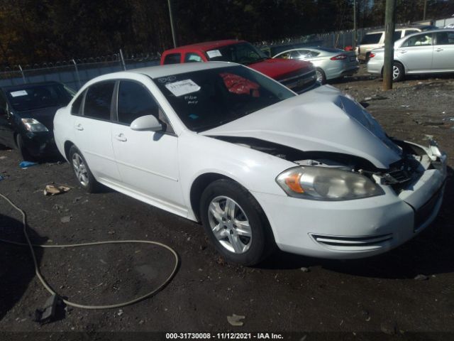 CHEVROLET IMPALA 2011 2g1wf5ek4b1124515