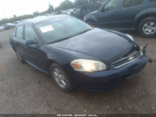 CHEVROLET IMPALA 2011 2g1wf5ek4b1279310