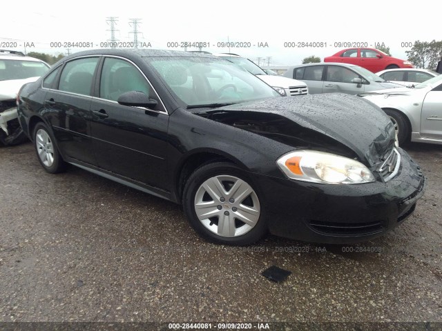 CHEVROLET IMPALA 2011 2g1wf5ek5b1110980