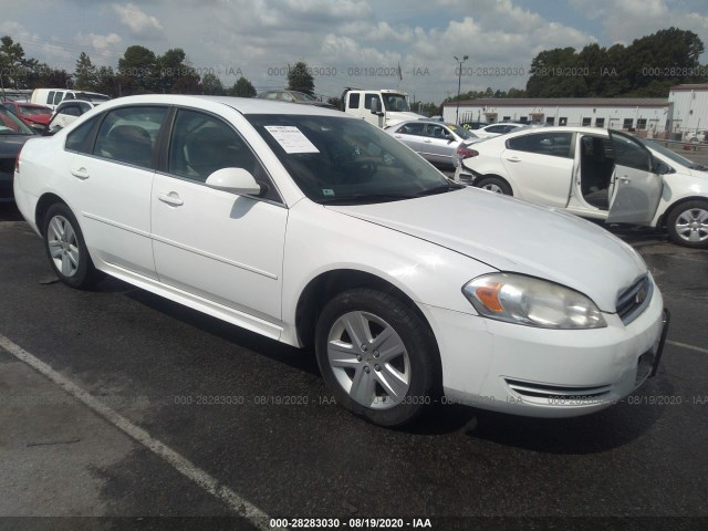 CHEVROLET IMPALA 2011 2g1wf5ek6b1126783