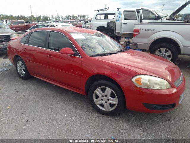 CHEVROLET IMPALA 2011 2g1wf5ek6b1127299