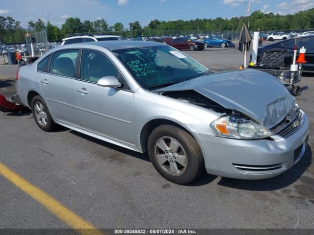 CHEVROLET IMPALA 2011 2g1wf5ek6b1137878