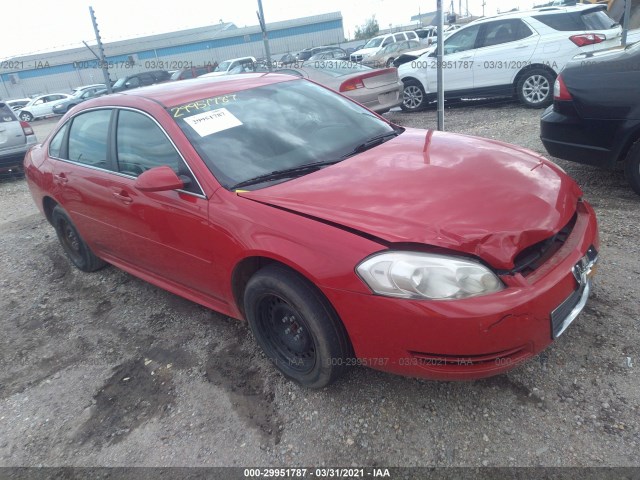 CHEVROLET IMPALA 2011 2g1wf5ek6b1138674