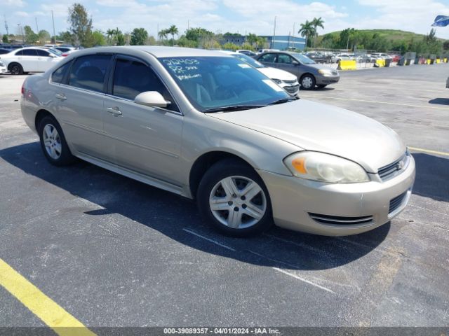 CHEVROLET IMPALA 2011 2g1wf5ek6b1212403