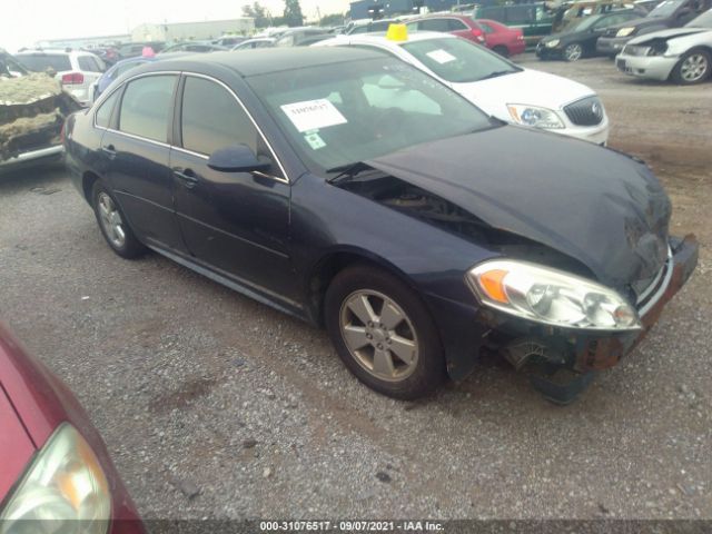 CHEVROLET IMPALA 2011 2g1wf5ek6b1226446