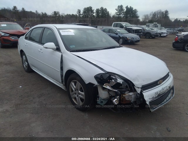 CHEVROLET IMPALA 2011 2g1wf5ek6b1271970