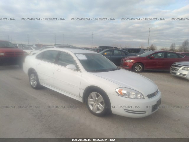 CHEVROLET IMPALA 2011 2g1wf5ek6b1310900