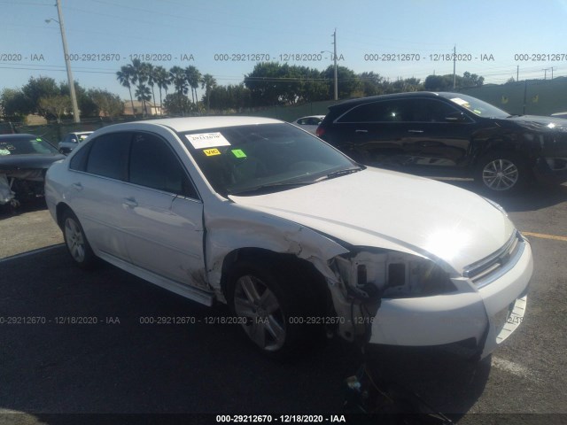 CHEVROLET IMPALA 2011 2g1wf5ek7b1331402