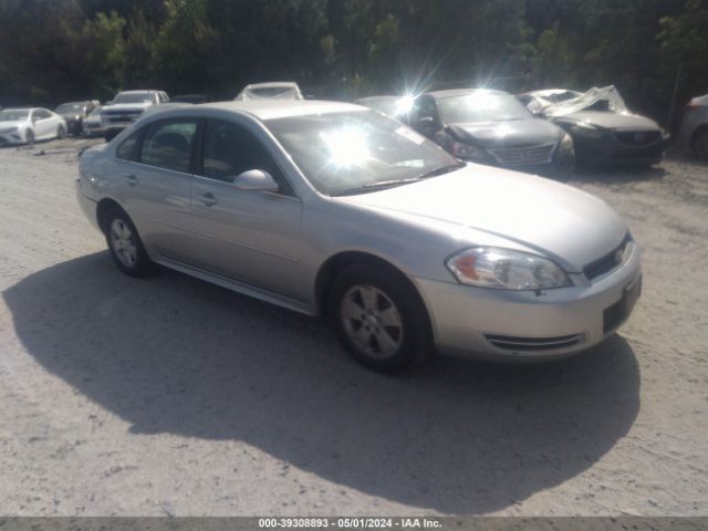 CHEVROLET IMPALA 2011 2g1wf5ek8b1116529