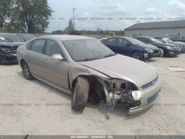 CHEVROLET IMPALA 2011 2g1wf5ek8b1232264