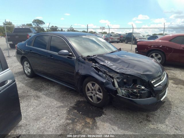 CHEVROLET IMPALA 2011 2g1wf5ek9b1213027