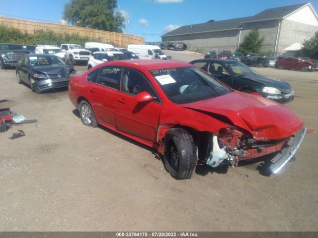 CHEVROLET IMPALA 2011 2g1wf5ek9b1252703