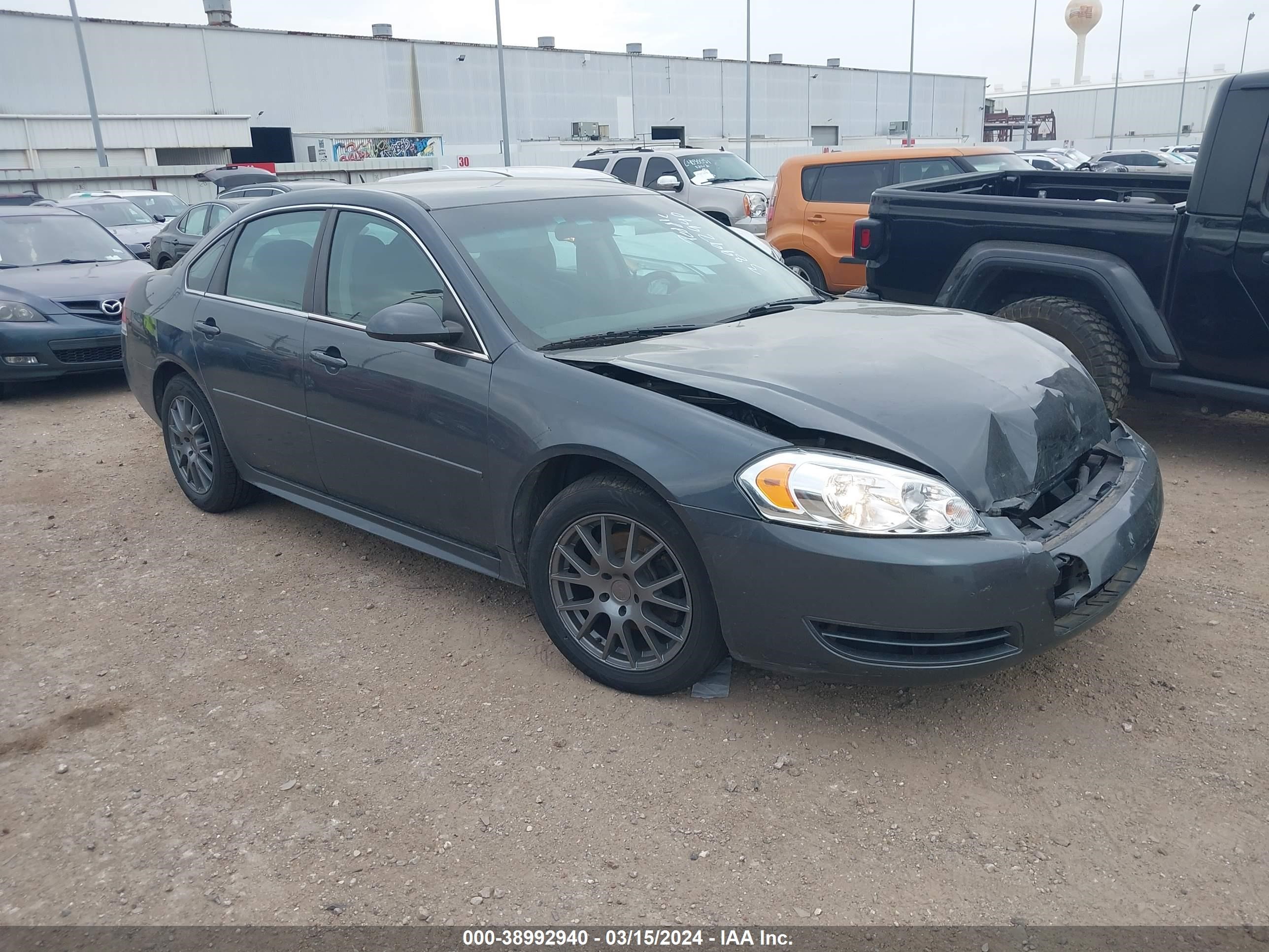 CHEVROLET IMPALA 2011 2g1wf5ek9b1265838