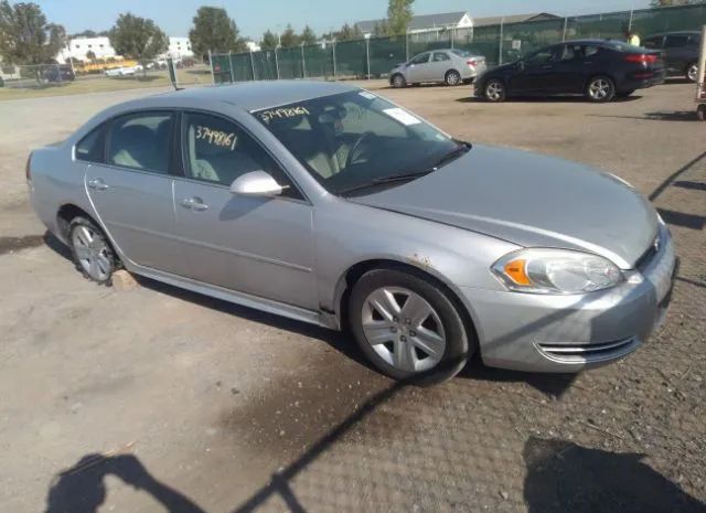 CHEVROLET IMPALA 2011 2g1wf5ek9b1289587