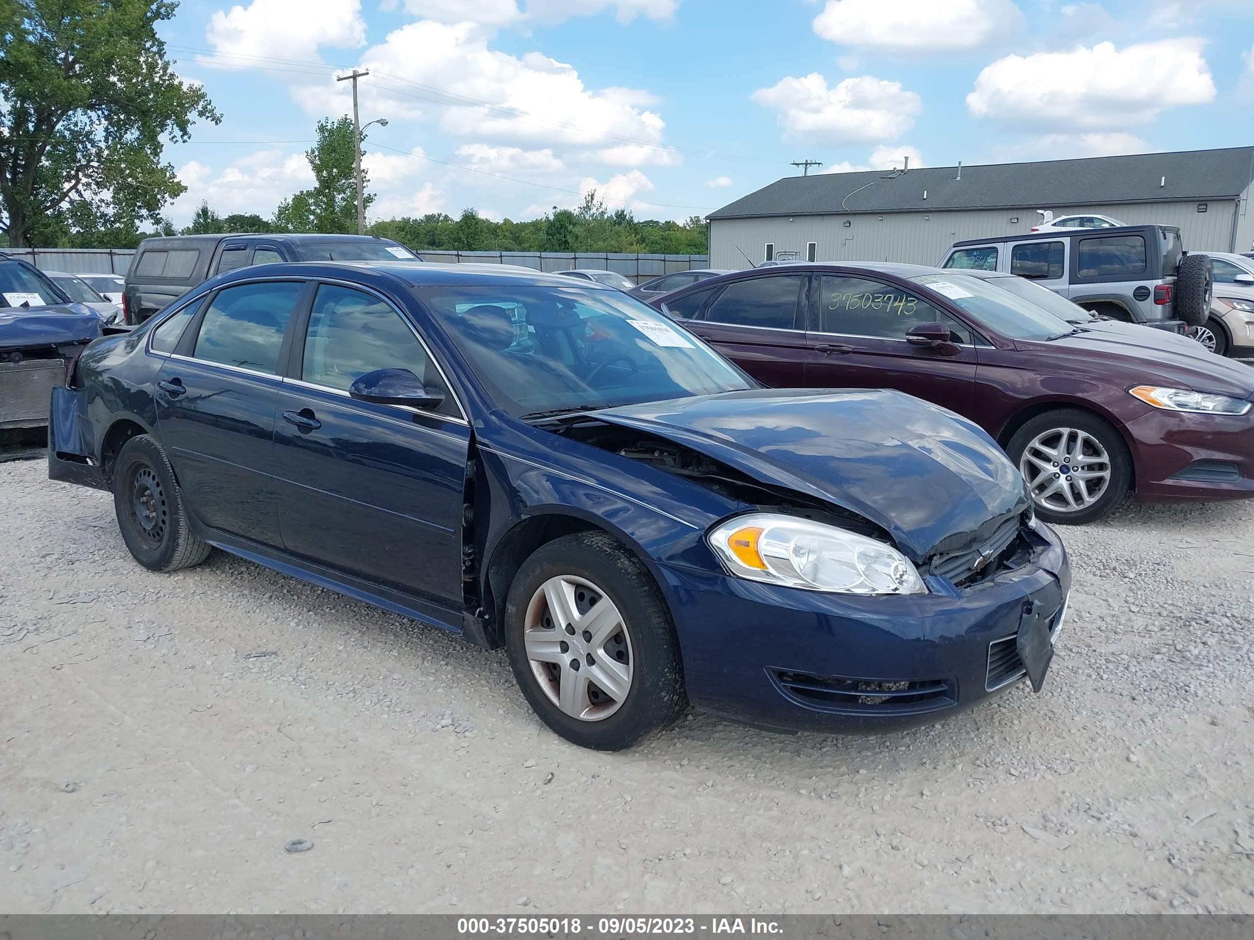 CHEVROLET IMPALA 2011 2g1wf5ek9b1297026