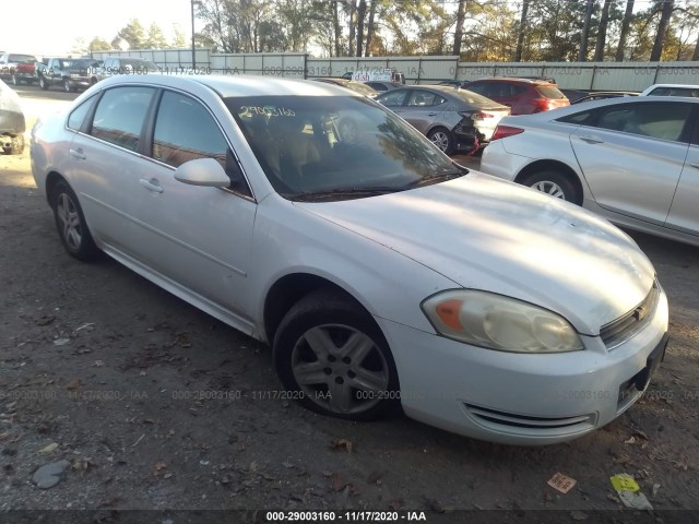 CHEVROLET IMPALA 2011 2g1wf5ekxb1151752