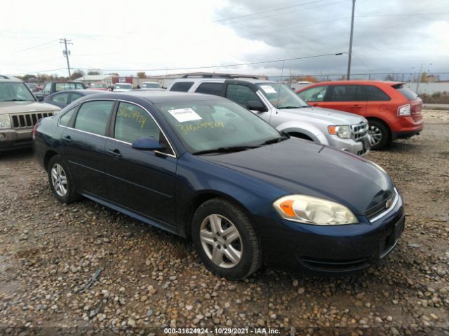 CHEVROLET IMPALA 2011 2g1wf5ekxb1209195