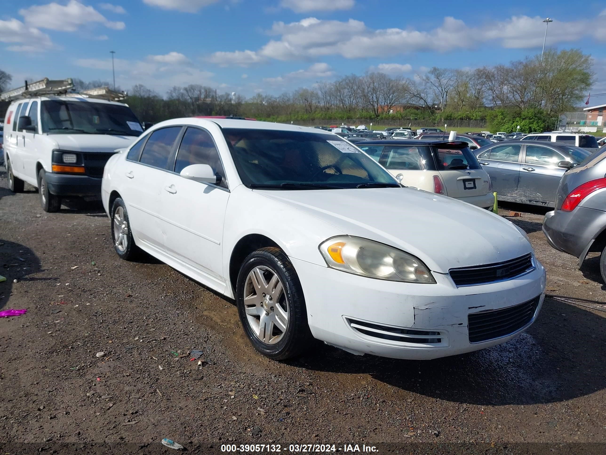 CHEVROLET IMPALA 2012 2g1wg5e30c1163495