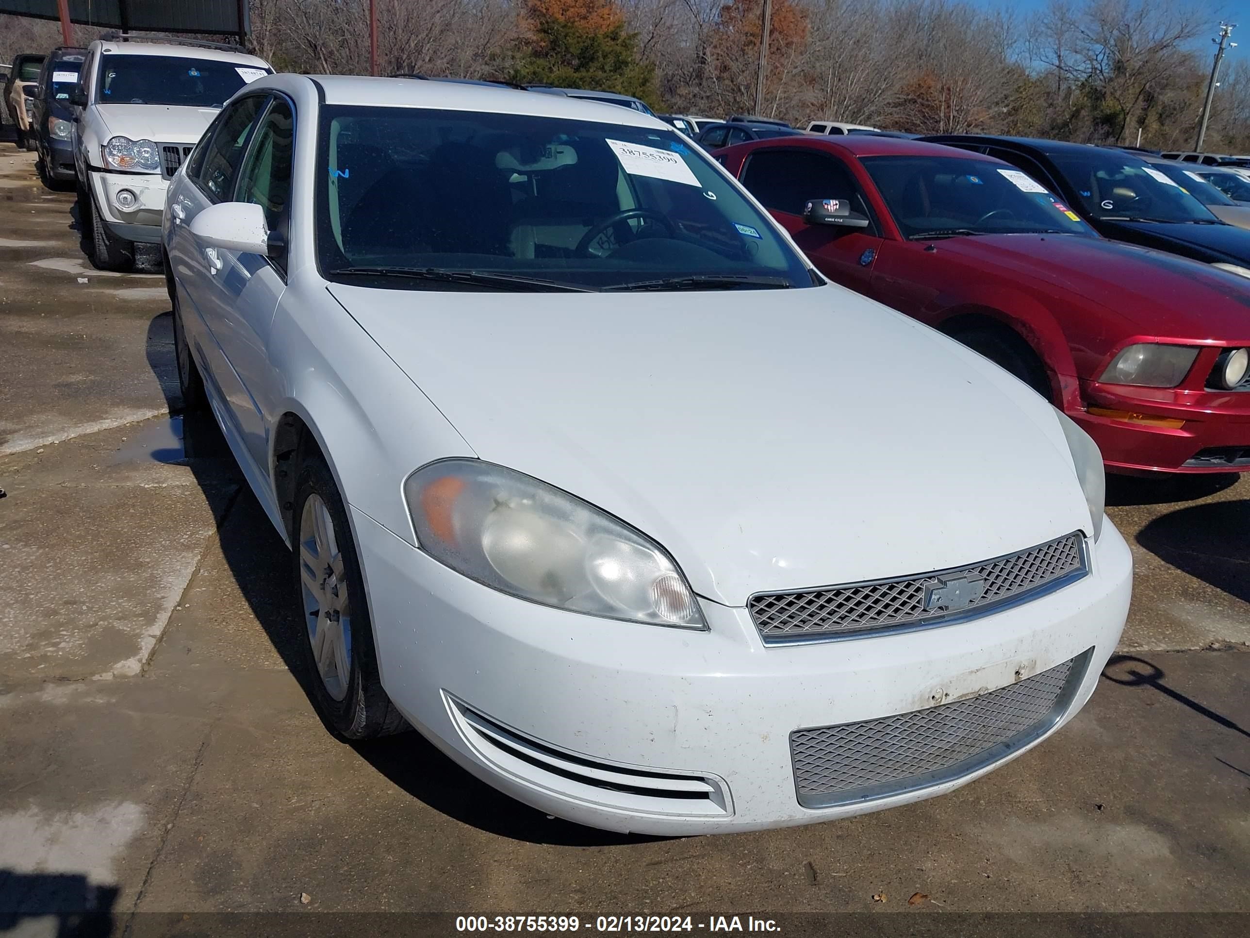 CHEVROLET IMPALA 2013 2g1wg5e30d1158119