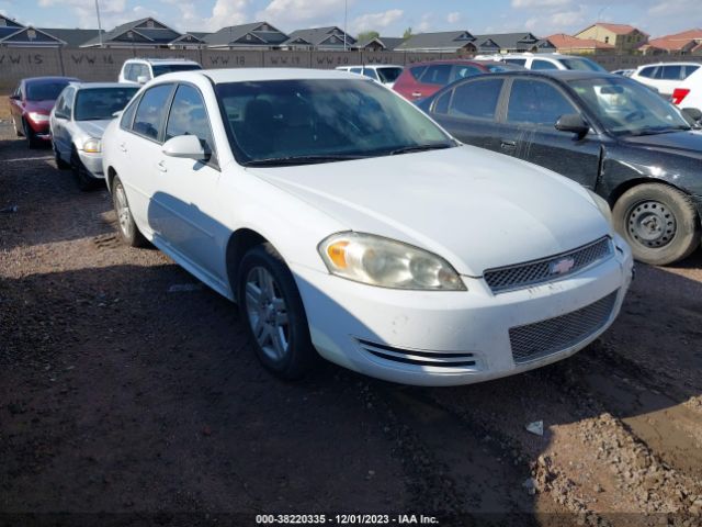 CHEVROLET IMPALA 2012 2g1wg5e31c1103905