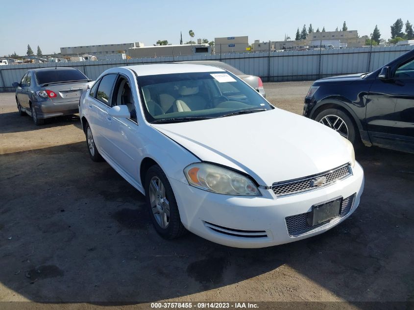 CHEVROLET IMPALA 2012 2g1wg5e31c1159505