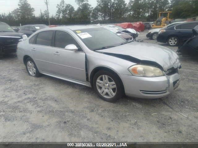 CHEVROLET IMPALA 2012 2g1wg5e31c1165899