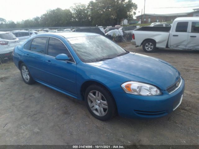 CHEVROLET IMPALA 2012 2g1wg5e31c1228578