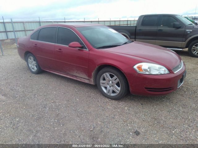 CHEVROLET IMPALA 2013 2g1wg5e31d1102190