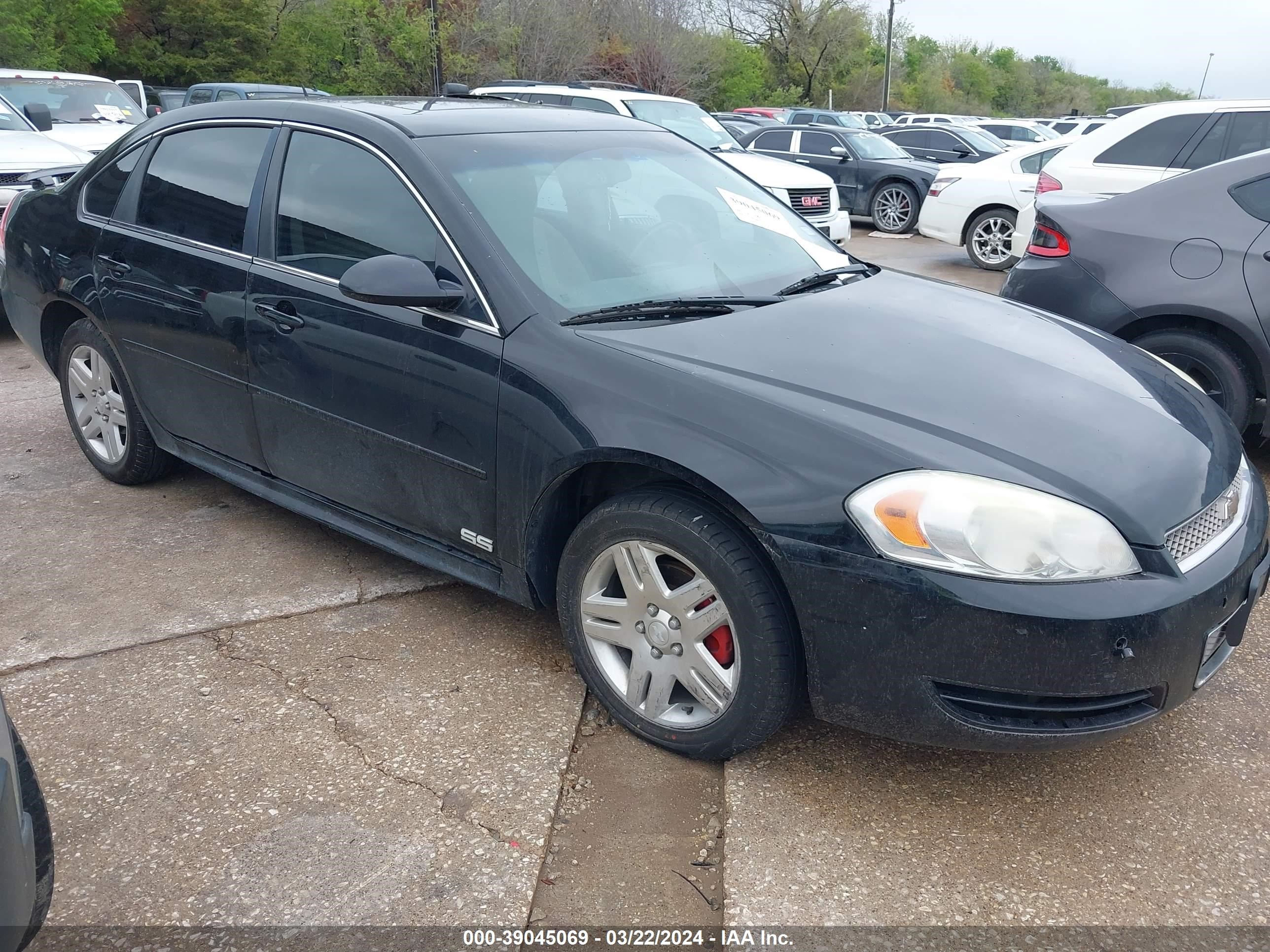 CHEVROLET IMPALA 2012 2g1wg5e32c1246023