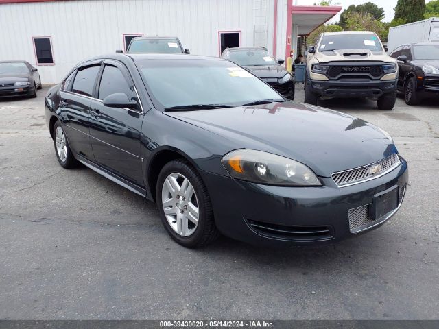 CHEVROLET IMPALA 2013 2g1wg5e32d1190943