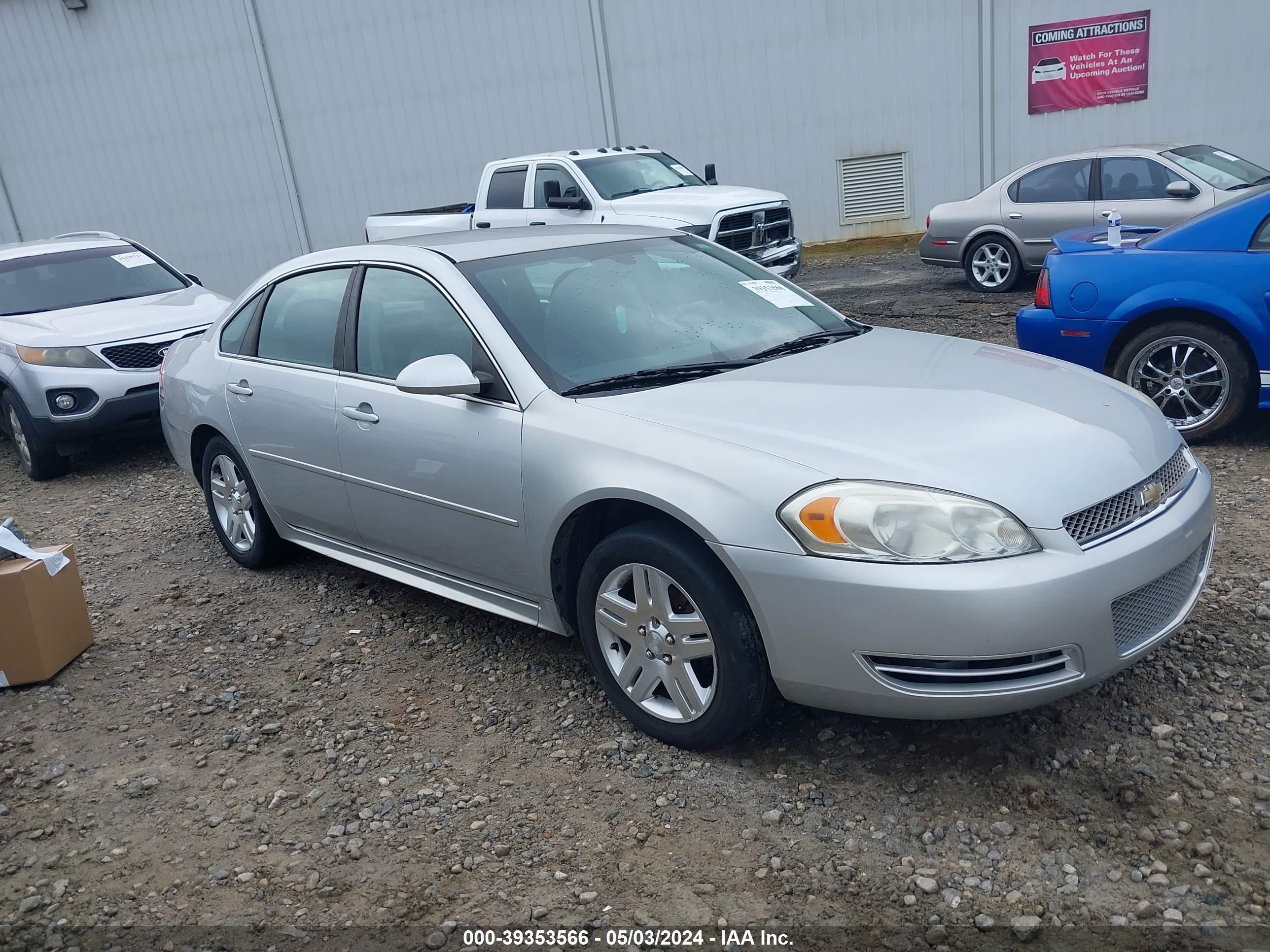 CHEVROLET IMPALA 2013 2g1wg5e32d1251482