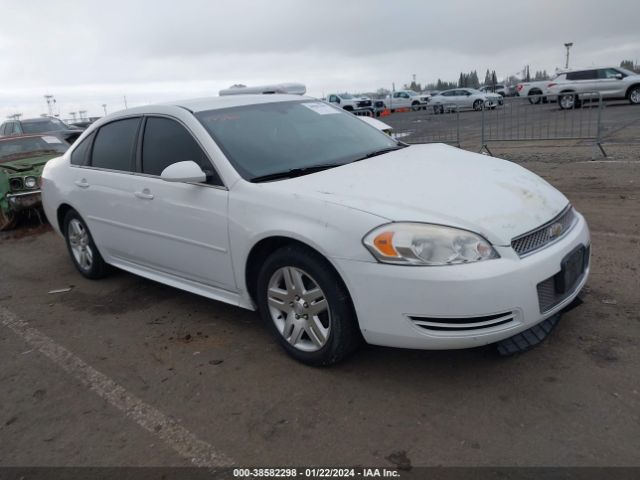 CHEVROLET IMPALA 2012 2g1wg5e33c1220322