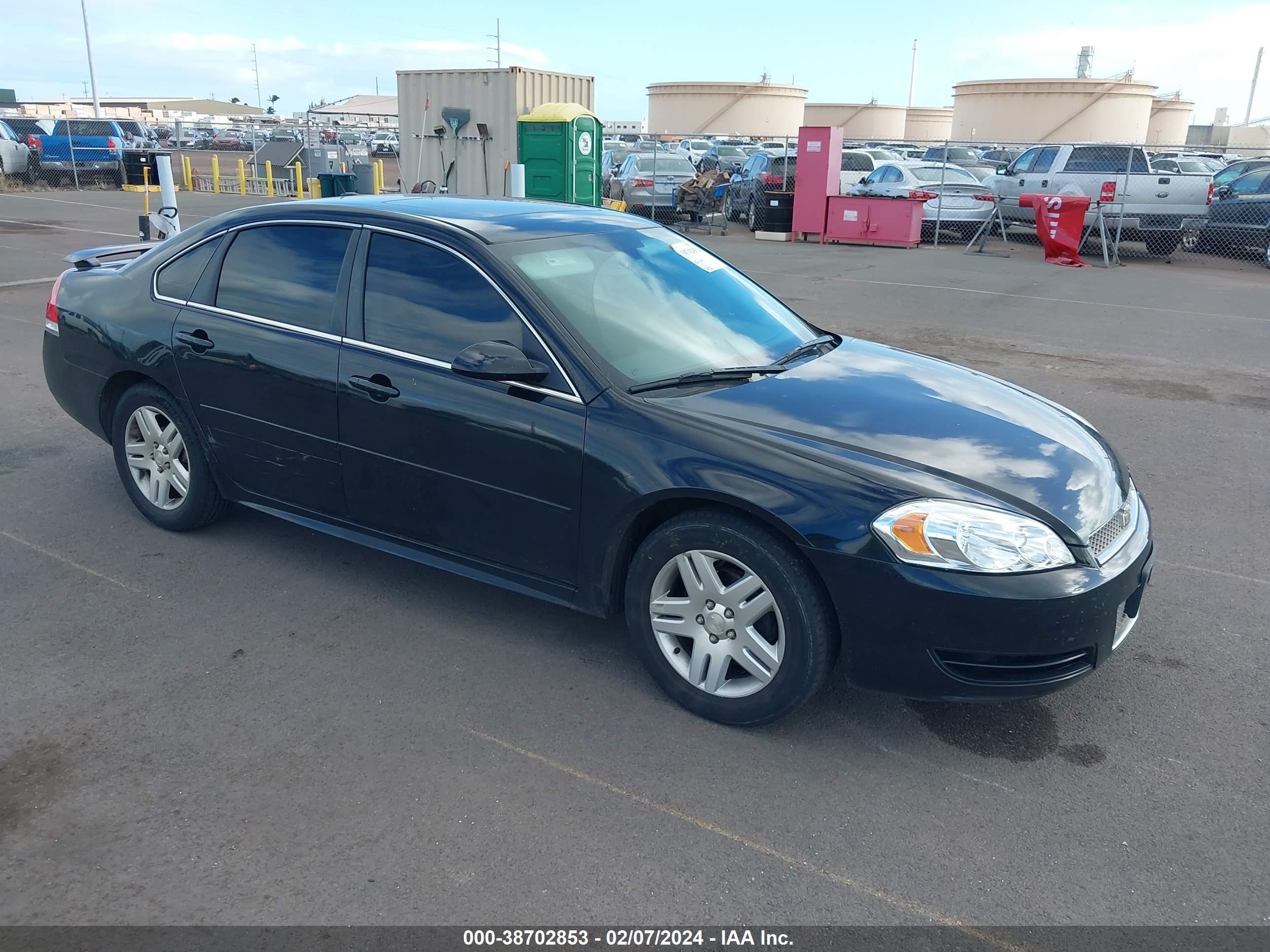 CHEVROLET IMPALA 2012 2g1wg5e33c1303555