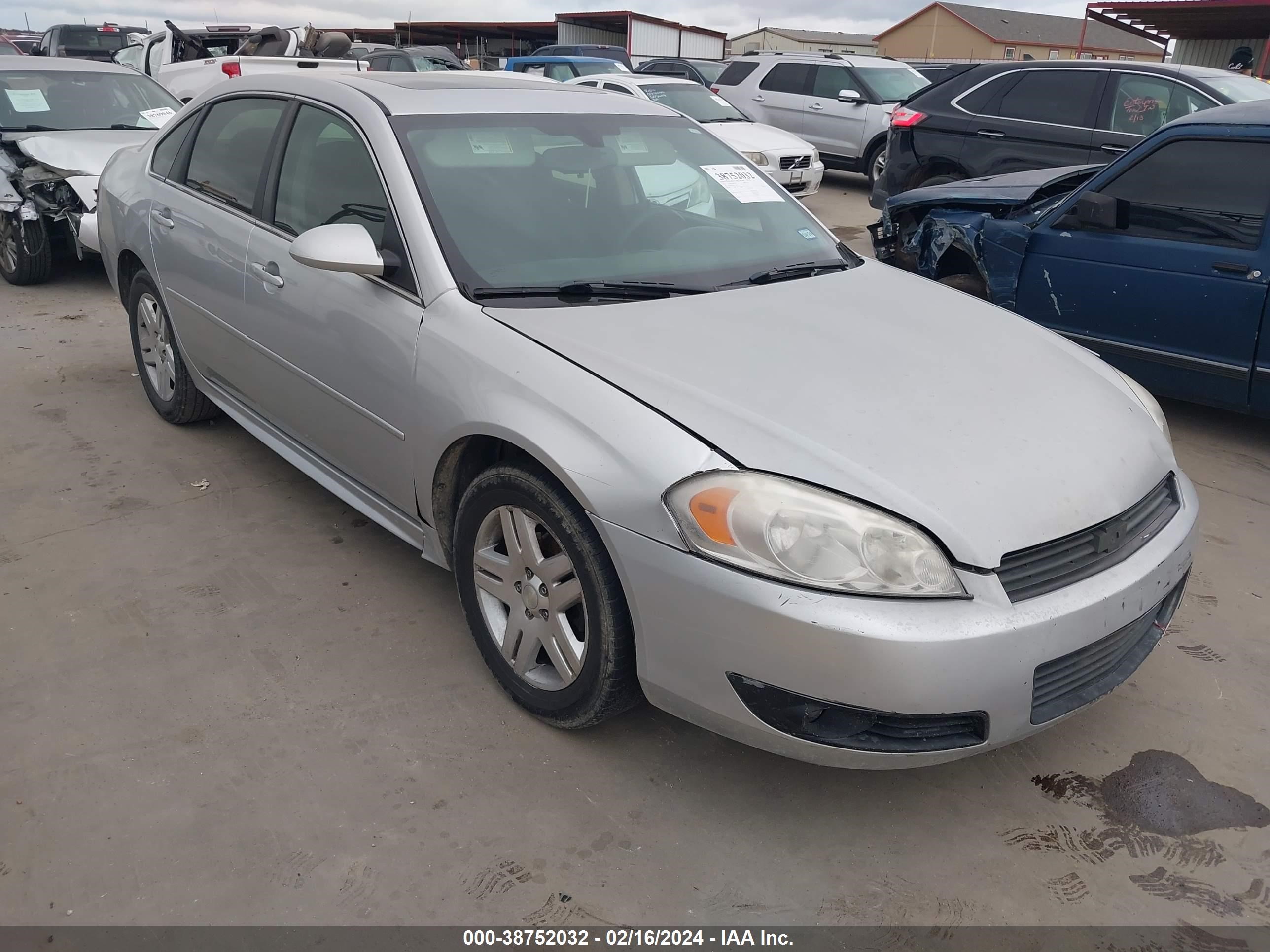 CHEVROLET IMPALA 2012 2g1wg5e33c1331453