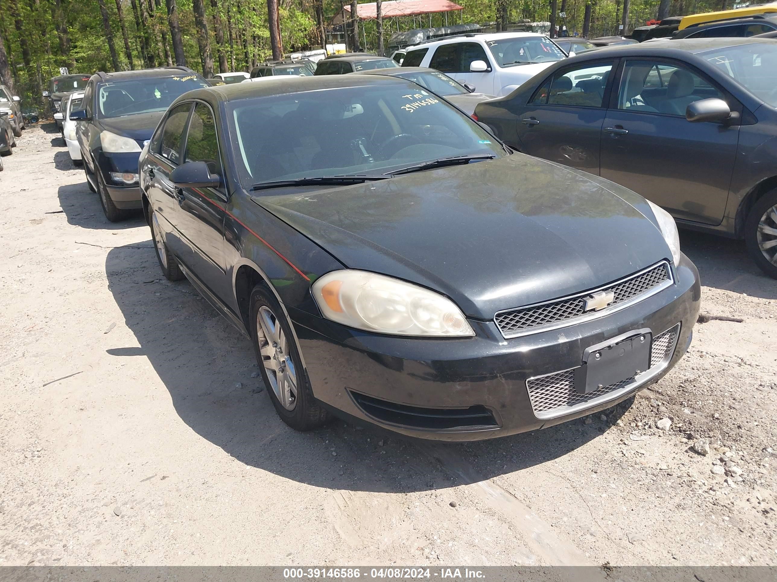 CHEVROLET IMPALA 2013 2g1wg5e33d1119931