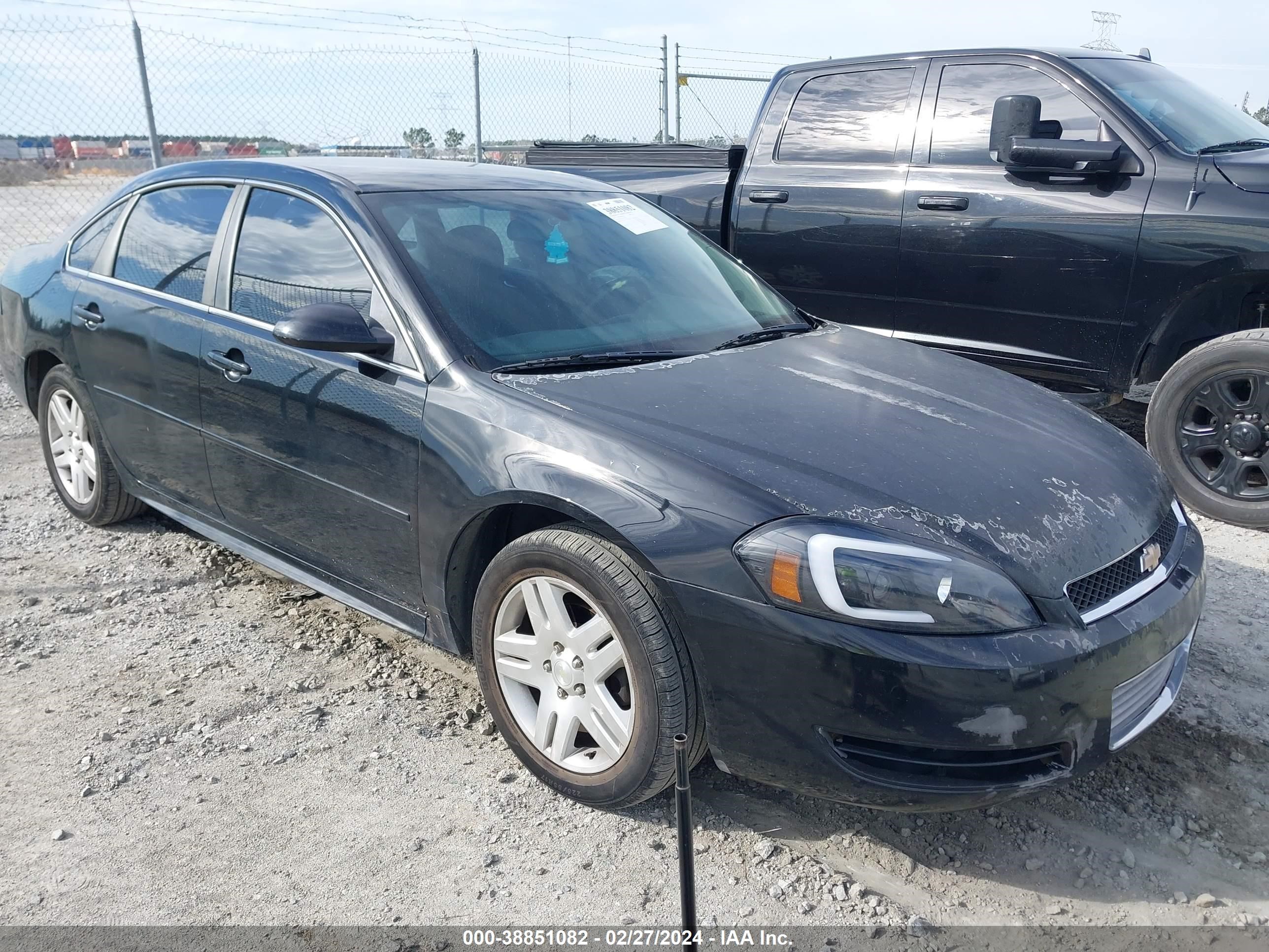 CHEVROLET IMPALA 2013 2g1wg5e33d1156039