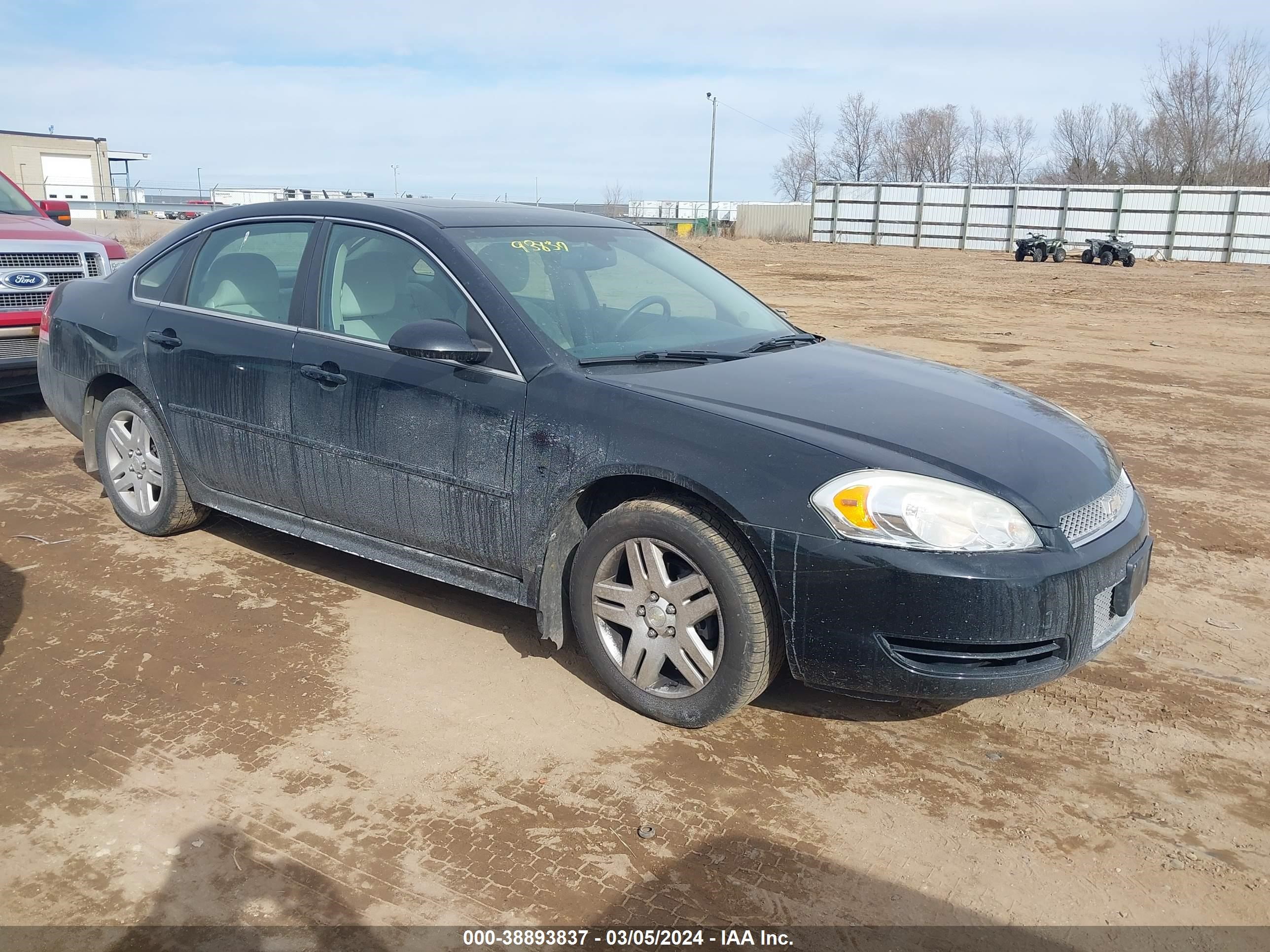 CHEVROLET IMPALA 2013 2g1wg5e33d1224145