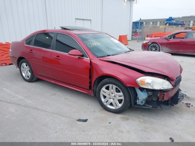 CHEVROLET IMPALA 2013 2g1wg5e33d1264290