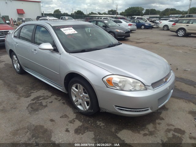 CHEVROLET IMPALA 2012 2g1wg5e34c1103574