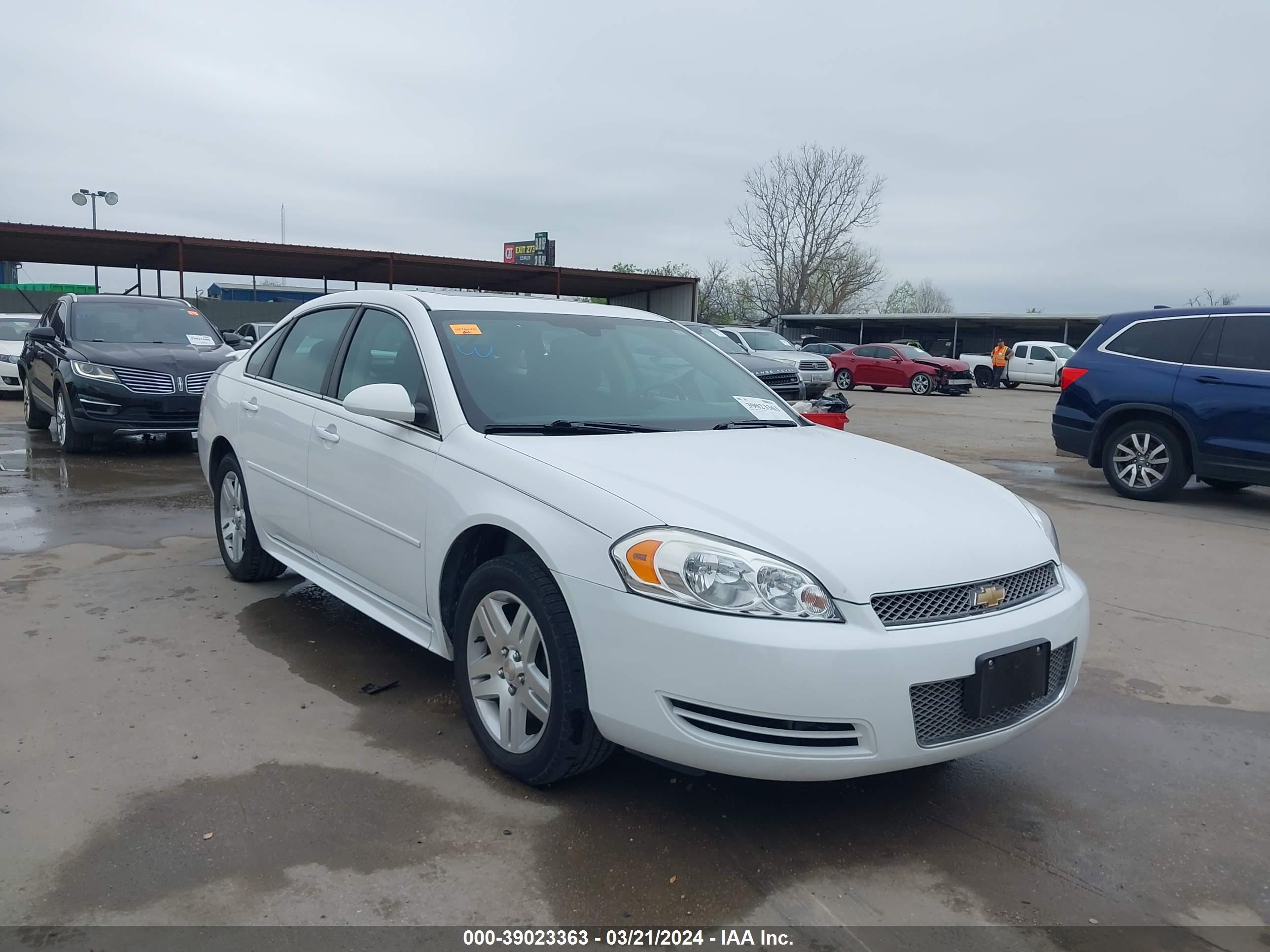 CHEVROLET IMPALA 2012 2g1wg5e34c1168585