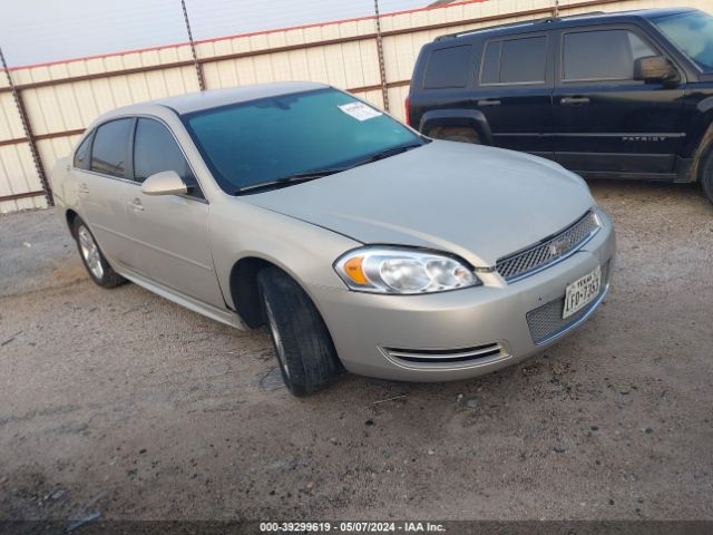 CHEVROLET IMPALA 2012 2g1wg5e34c1188304